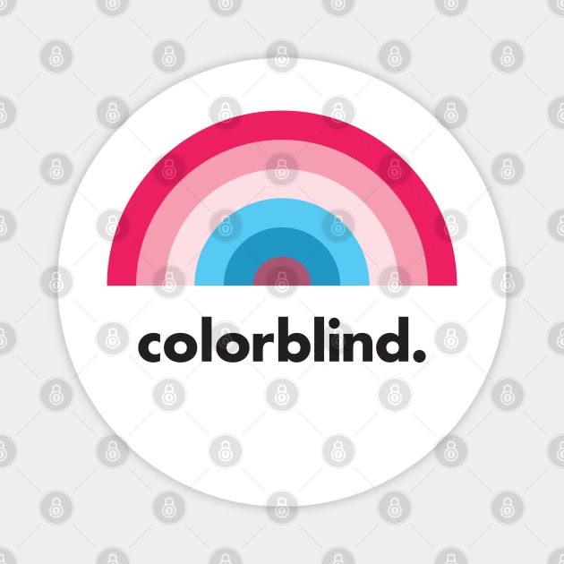 Colorblind Rainbow Magnet by toy_soldier